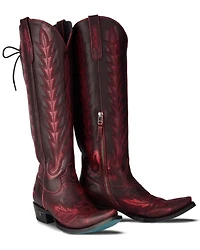 Lane Women's Lexington Knee High Corset Western Boots