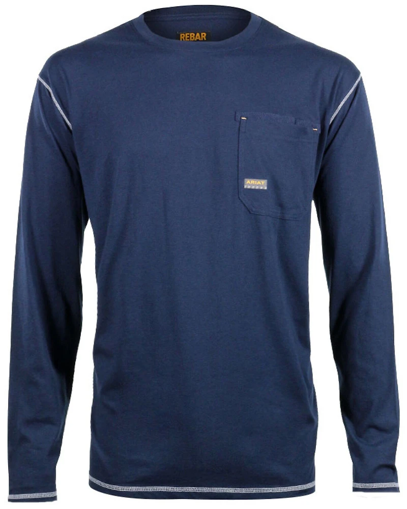 Ariat Men's Rebar Crew Long Sleeve Shirt
