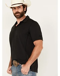 Wrangler Men's Solid Short Sleeve Performance Polo