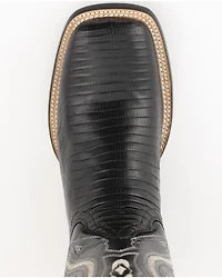 Ferrini Men's Lizard Western Boots - Square Toe