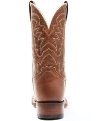 Dan Post Men's Dark Brown Western Performance Boots - Broad Square Toe