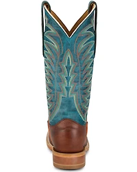 Justin Men's Burchett Western Boots - Broad Square Toe