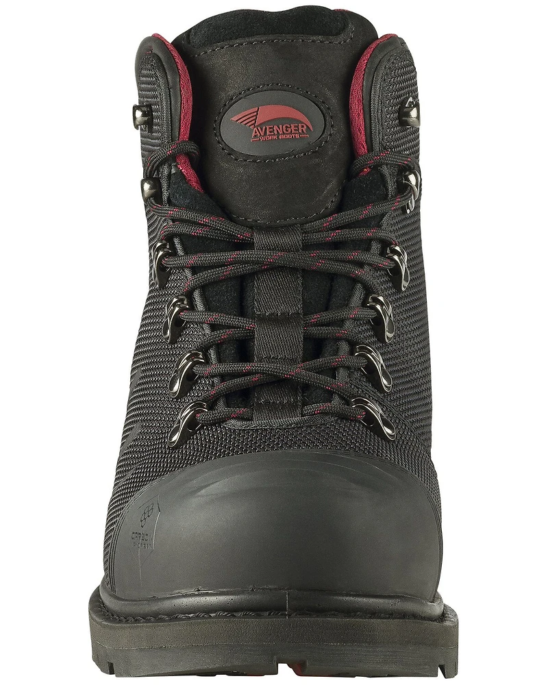 Avenger Men's AMAX 6" Work Boots - Carbon Toe
