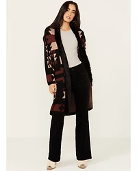 Shyanne Women's Fur Long Cardigan