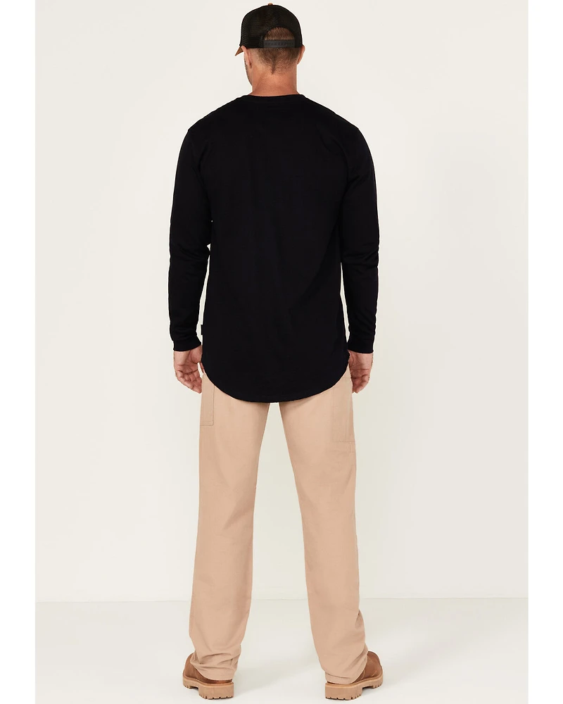 Lapco Men's FR Mid Rise Relaxed Straight Canvas Work Pants
