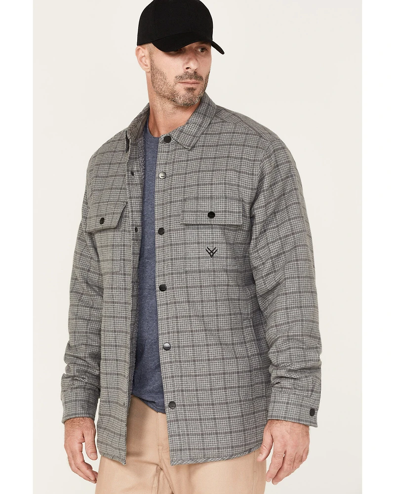 Hawx Men's Sherpa Lined Shirt Jacket