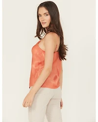 Originality Women's Sienna Solid Sleeveless Satin Cami