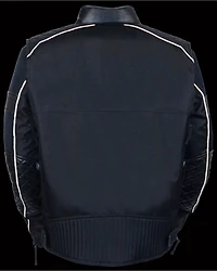 Milwaukee Leather Men's Textile Scooter Jacket - 4X