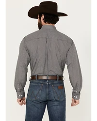Cinch Men's Geo Print Long Sleeve Button-Down Western Shirt