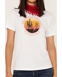 Wrangler Women's Boot Barn Exclusive Cowgirls Support Logo Graphic Tee