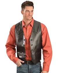 Scully Lamb Leather Vest - Big