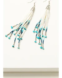 Shyanne Women's Wildheart Beaded Fringe Earrings