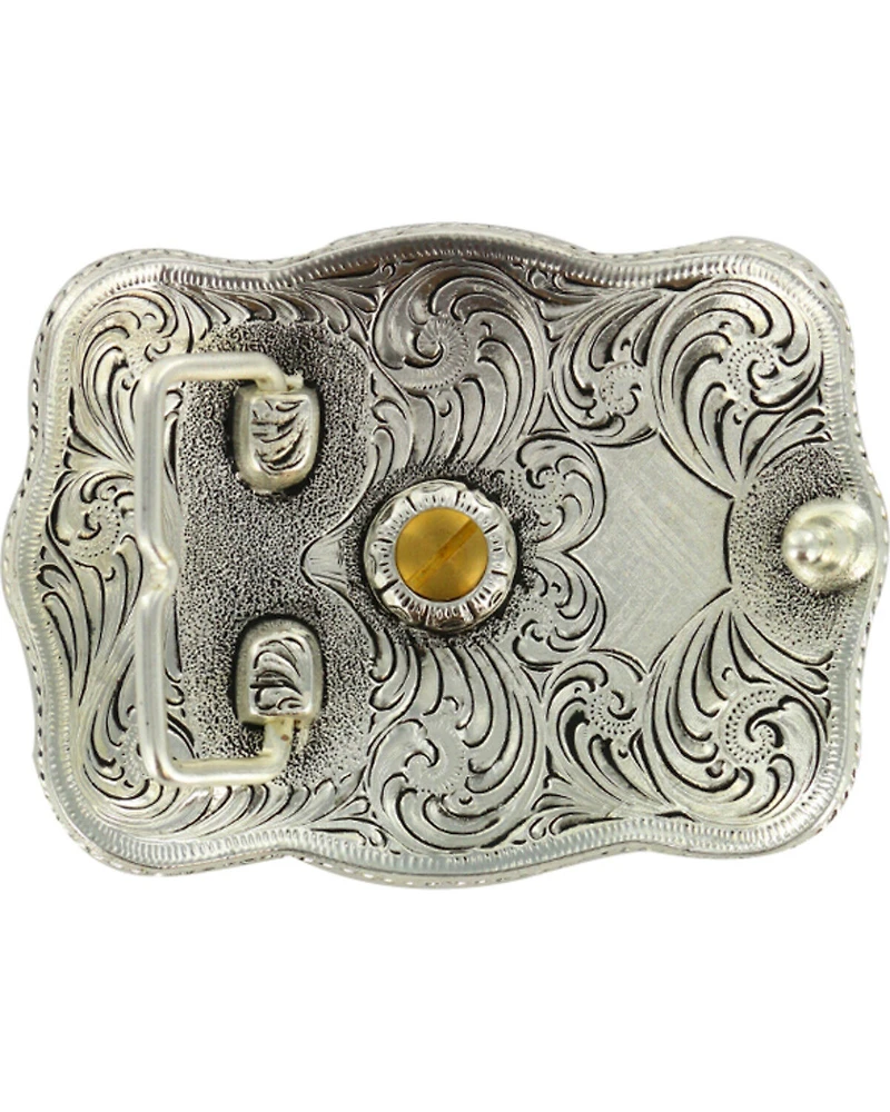 Cody James Men's Rectangular Louisiana Belt Buckle