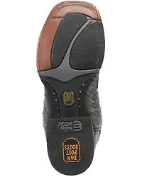 Dan Post Men's Dillinger Full Quill Ostrich Western Boots - Broad Square Toe