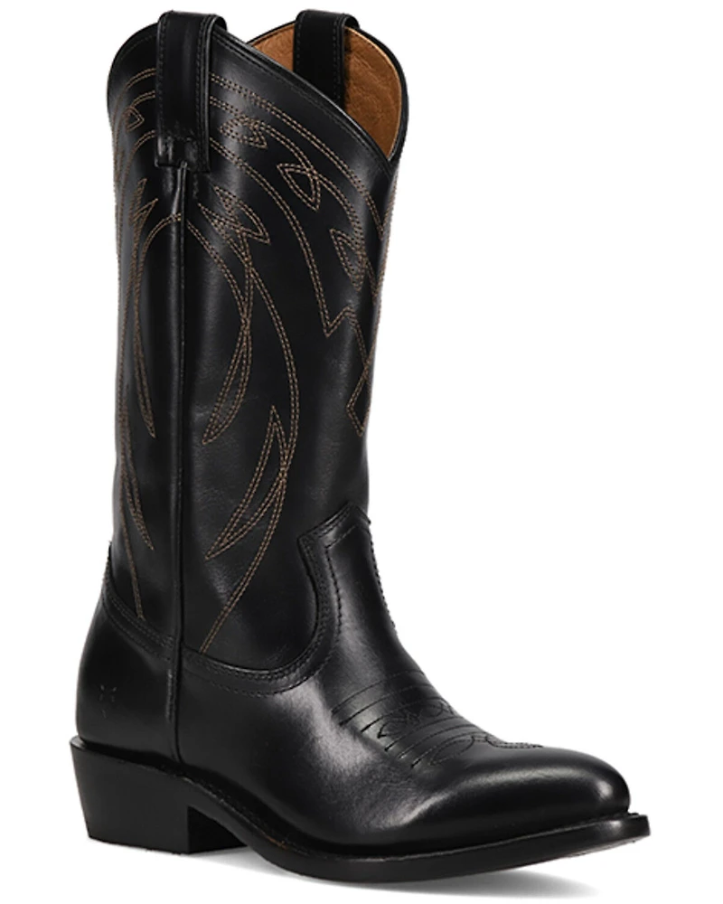 Frye Women's Billy Deco Stitch Western Boots - Round Toe