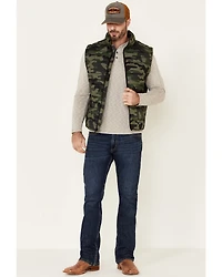 Flag & Anthem Men's Green Erieville Camo Print Puffer Vest