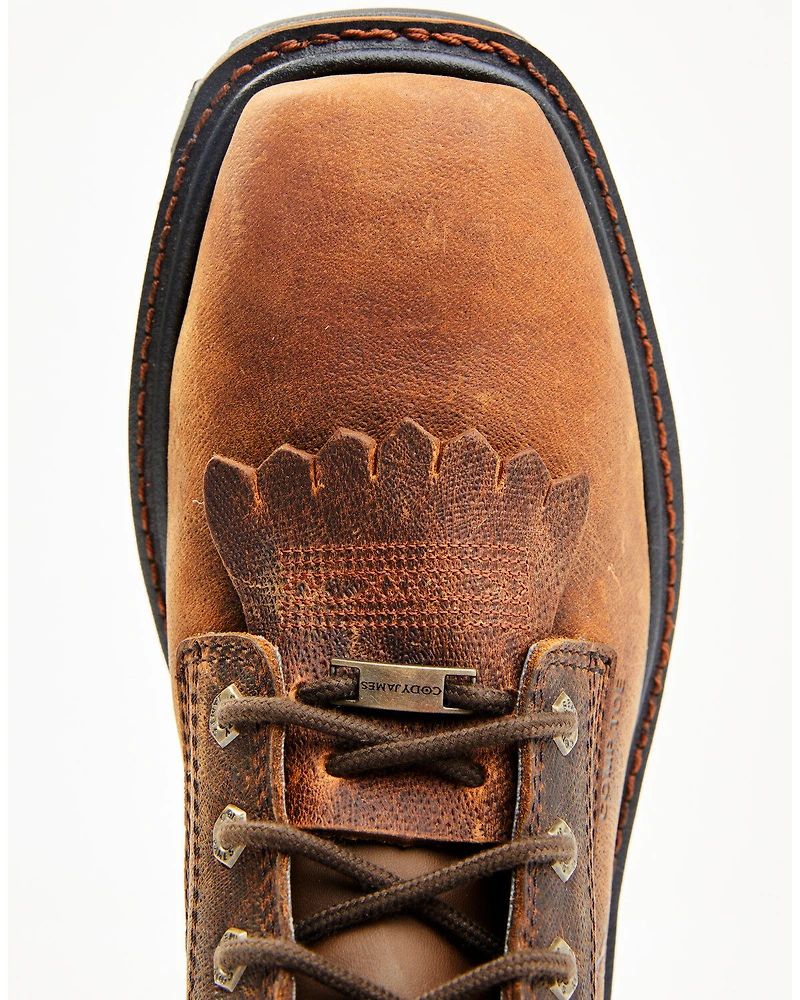 Cody James Men's Decimator Vibram Lace-Up Work Boots - Composite Toe