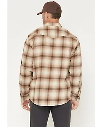 Thorogood Men's Plaid Print Long Sleeve Snap Flannel Shirt