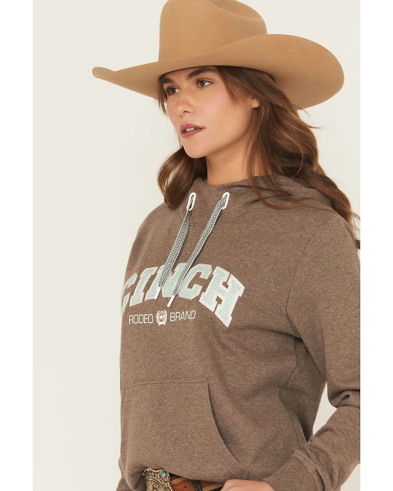 Cinch Women's Logo Embroidered Hoodie