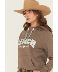 Cinch Women's Logo Embroidered Hoodie