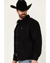 Cinch Men's Canvas Solid Snap Jacket