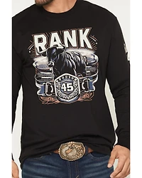 RANK 45® Men's Buckle Up Long Sleeve Graphic T-Shirt