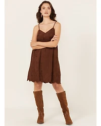 Cleo + Wolf Women's Brina Embroidered Mini Dress