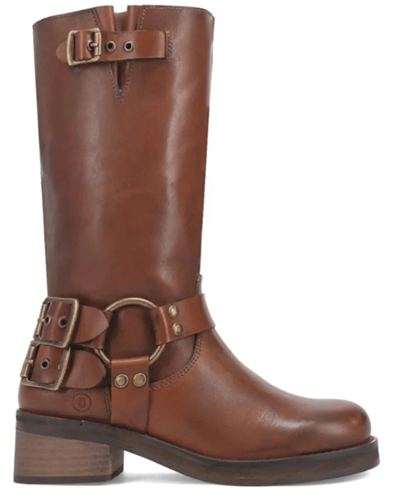 Dingo Women's Harlee Harness Boots - Round Toe