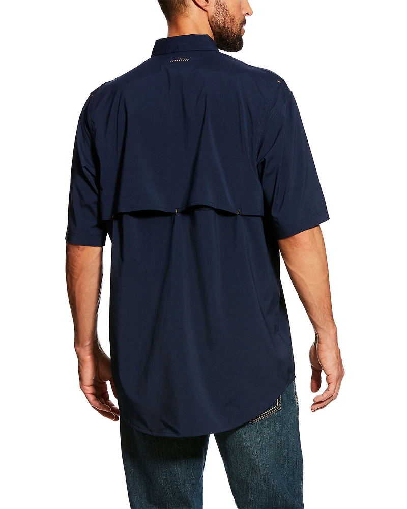 Ariat Men's Rebar Made Tough VentTEK Short Sleeve Work Shirt - Tall