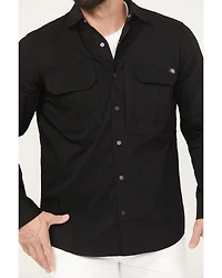 Dickies Men's Tradebuilt Long Sleeve Snap Work Shirt