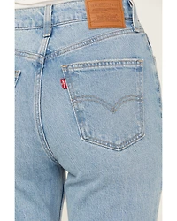 Levi's Premium Women's Light Wash 70s High Rise Stretch Flare Jeans