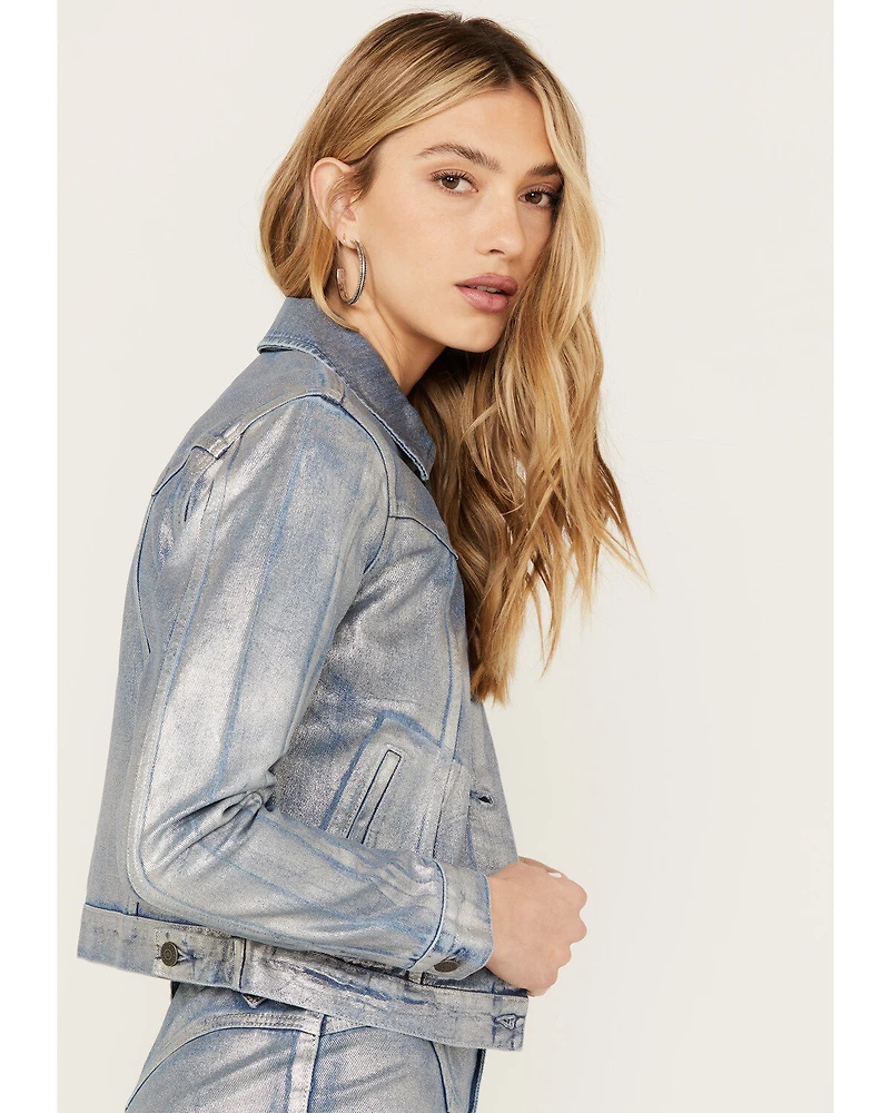 Idyllwind Women's Goldfinch Denim Foiled Jacket