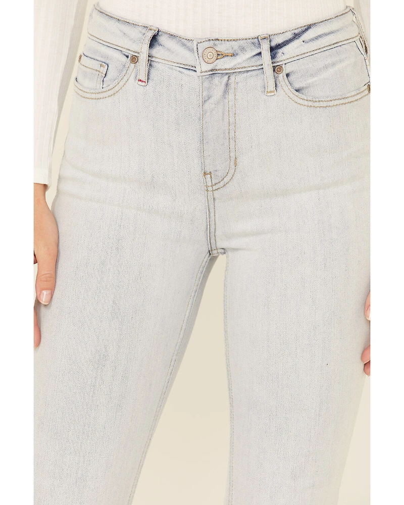 Idyllwind Women's Light Wash Friendship High Rise Flare Jeans