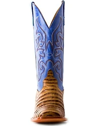 Horse Power Men's Toasted Caiman Print Western Boots - Broad Square Toe