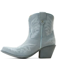 Ariat Women's Chandler Suede Western Booties - Snip Toe