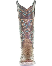 Corral Women's Embroidered Western Boots - Square Toe