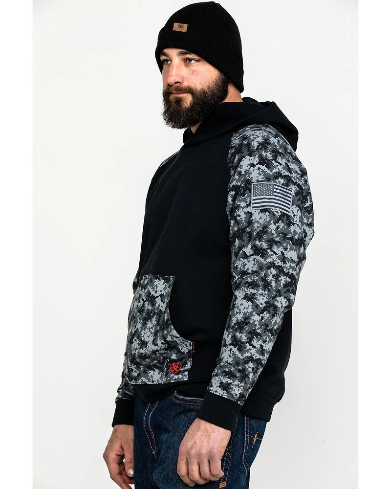 Ariat Men's Digi FR Patriot Work Hooded Sweatshirt