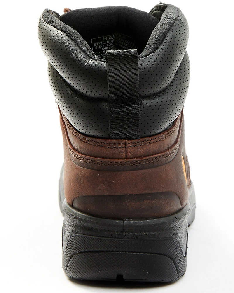 Hawx Men's 6" Anthem Lab Lace-Up Work Boots - Composite Toe