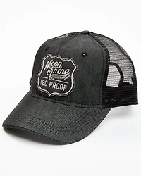 Moonshine Spirit Men's Shield Patch Ball Cap