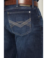 Wrangler 20X Men's 42MWX Chandler Medium Wash Vintage Bootcut Stretch Denim Jeans
