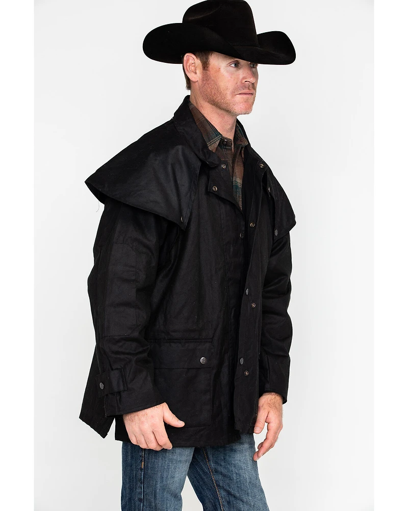 Outback Unisex Short Oilskin Jacket