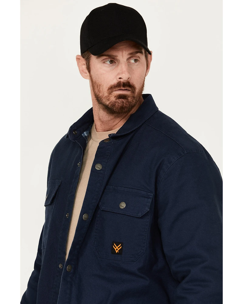 Hawx Men's Weathered Canvas Fleece Lined Jacket