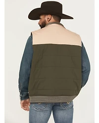Cinch Men's Reversible Snap Vest