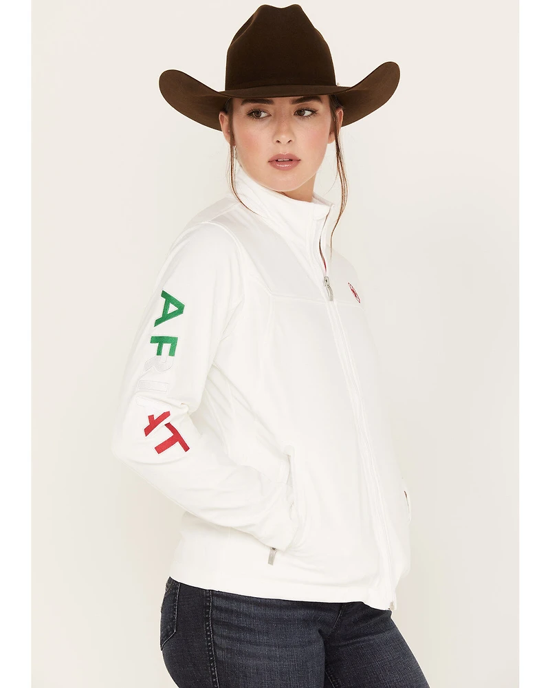 Ariat Women's Classic Team Mexico Flag Softshell Jacket