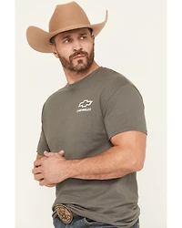Buckwear Men's Camo Chevy Logo Short Sleeve Graphic T-Shirt