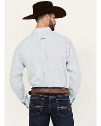 Ariat Men's Kolton Geo Print Long Sleeve Button-Down Western Shirt