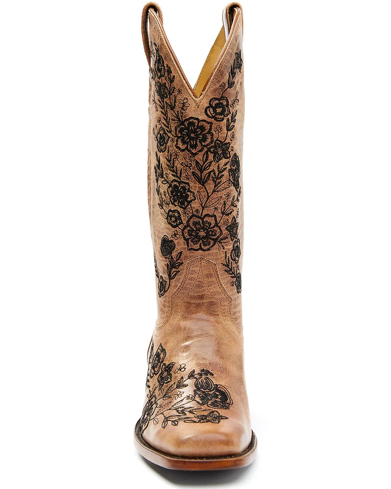 Shyanne Women's Wildflower Western Boots - Square Toe