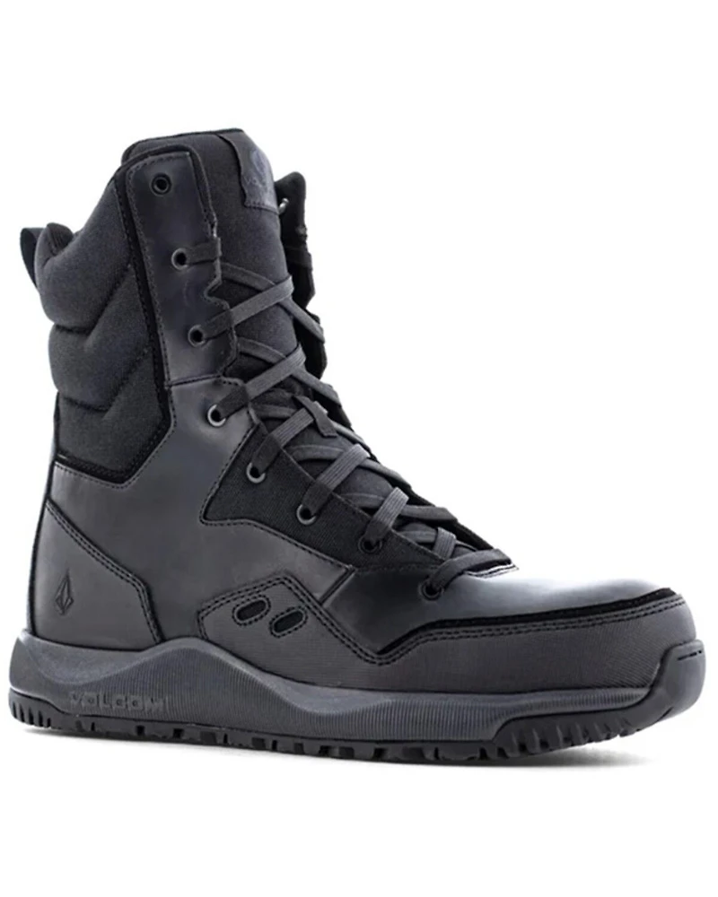 Volcom Men's 8" Side-Zip Tactical Boots - Composite Toe