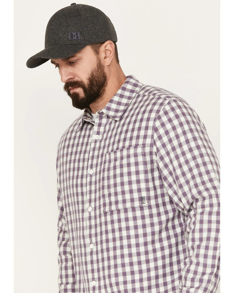 Brothers and Sons Casual Plaid Button Down Long Sleeve Western Shirt