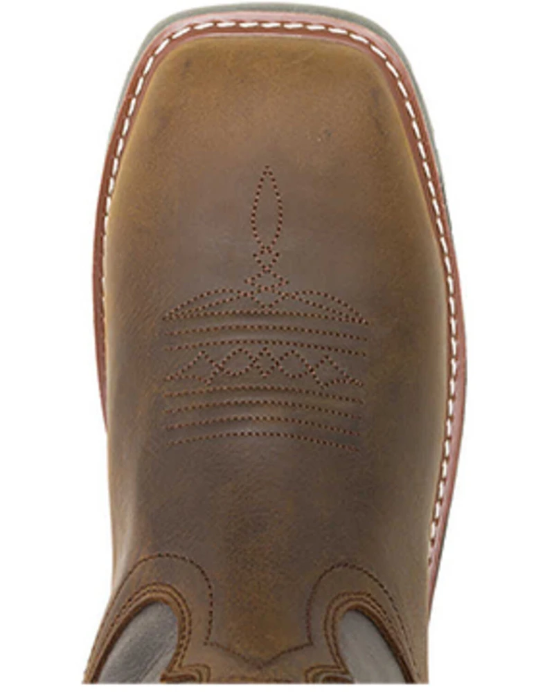 Wolverine Men's Rancher Pro Waterproof Pull-On Work Boots - Nano Composite Toe